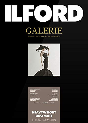 ILFORD GALERIE Heavyweight Duo Matt 310 g/m² A4 210 mm x 297 mm 25 feuilles
