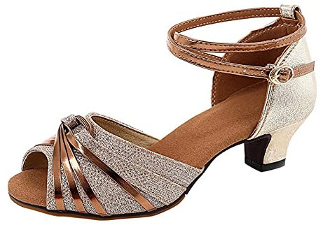 Dasongff Escarpins Petits Talons Poisson Bouche Femme, Sandales à Talons Hauts avec Bride à La Cheville pour Femmes avec Plateforme Cachée, Escarpins à Talon Aiguilles, Chaussures de Soirée de Mariage