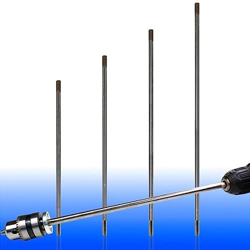 500 mm M10Chuck Tiefloch-Verlängerung Verbindungsstange Sechskantverlängerung Halter 300-600 mm