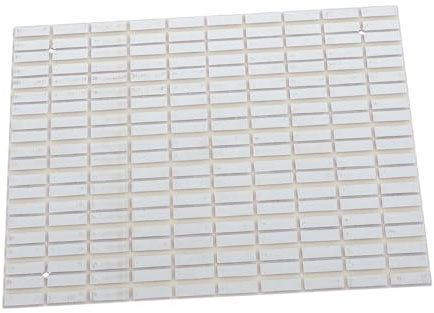 TOPPERFUN 100pezzi Schede Pcb Doppie Facce Per Saldatura Materiale Rivestito Progetti Elettronici Multifunzionali Facile Installazione e Rimozione