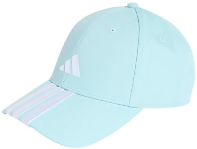 adidas Mixte Bball 3S cap New Logo, Icey Blue/White, XS-S