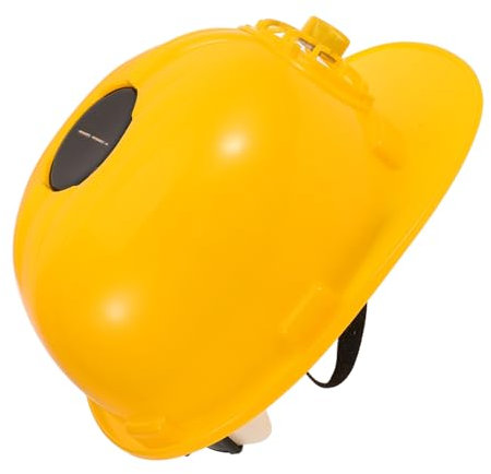 MAGICLULU Sicurezza Ventilatore Solare Per Lavoro All Aperto Cappello Traspirante Per Edilizia Giardinaggio e Altre Attività Outdoor