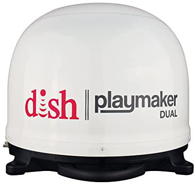 Winegard Company PL-7000R Dish Playmaker Portable Antenna , White