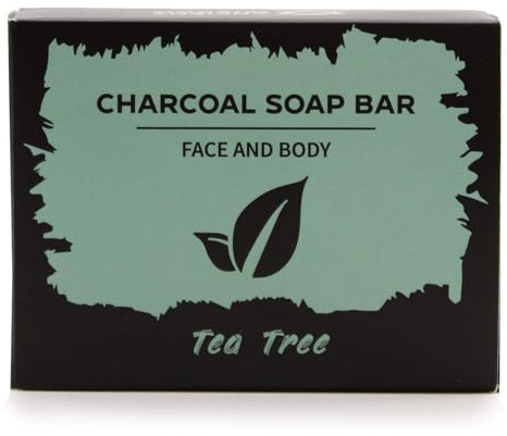 Charcoal Soap 85g - Tea Tree
