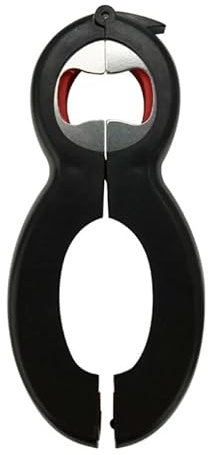 6 in 1 Multi Opener, Stainless Steel Manual Jar Opener Non Slip Open Sesame UK
