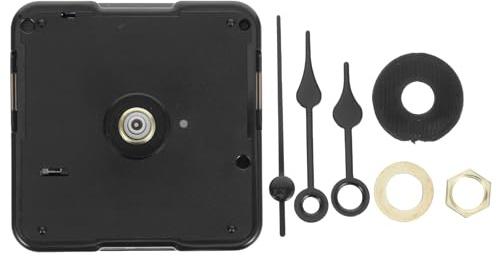 Sosoport Meccanismo Metallo Orologio Tavolo da in Plastico e Silenzioso Orologi Cm da 10-12 Alta Precisione per Adatto per DIY Decorazioni Casa