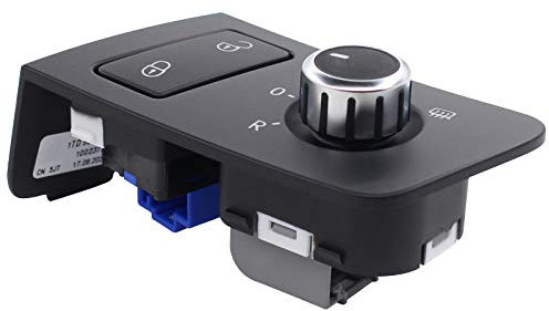 Spiegelschalter Außenspiegel Schalter mit Türverriegelungsschalter für Caddy III für Touran 1T 2003-2015