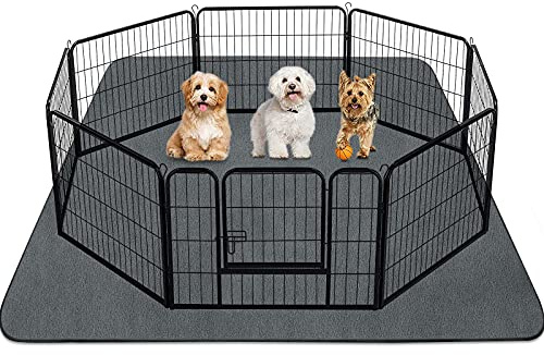 INVENHO Washable Pee Pads for Dogs 72x72 Reusable Dog Pads Extra Large Upgrade Non-Slip Dog Pee Pads Heavy Absorbency Puppy Pee Pads Quick Dry Whelping Pads/Waterproof Puppy Training Pad