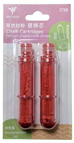 Marqueur De Tissu Effaçable – Stylos À Craie Temporaires Pour Tissu | Stylos En Tissu Effaçables Longue Durée Et Rechargeables | Craie De Couture Colorée, Crayon De Craie De Tailleur Pour Stylo De Cou