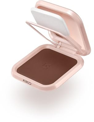 KIKO Milano Skin Lover Refining Face Powder Foundation 12, Fondotinta Idratante Compatto In Polvere Uniformante