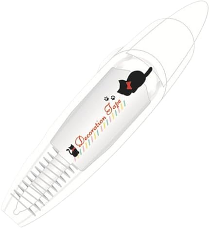 Lindos bolígrafos de animales, cinta de rodillos Pen - Corrección de cinta bolígrafo | Patrón de dibujos animados, diseño de álbumes de recortes de punta de rodillo decoración del diario para tomar no