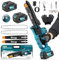 Mini Kettensäge mit Akku für Gartenscheren, 8 Zoll 1300W Akku Kettensäge mit 20V/8000mAh Akku, Bürstenlosem Motor, Automatischer Ölpumpe, für Gartenarbeit- PowerCut X9 Pro