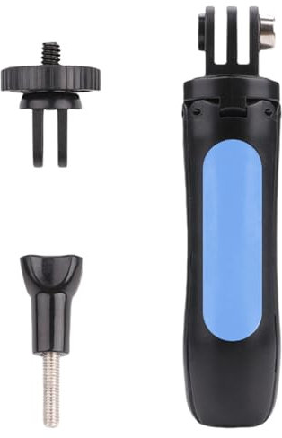 Trípode pequeño ajustable para fotografía al aire libre, ligero, aleación de aluminio, sujeción segura de cámara, soporte plegable