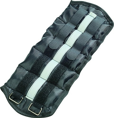 Deuser 123020 Erwachsene Gewichtsmanschetten Fußgelenk, schwarz, One Size