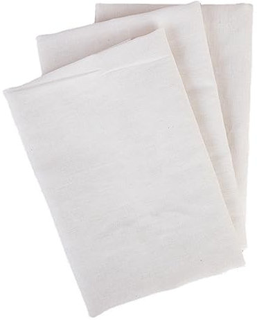 Fezf 3 PCS etamine Alimentaire etamine Alimentaire Tissu étamine Tissu filtrant etamine Fromage étamine Alimentaire étamine Tissu Toile à passoire Tamis Cuisine Filtre Tissu Alimentaire