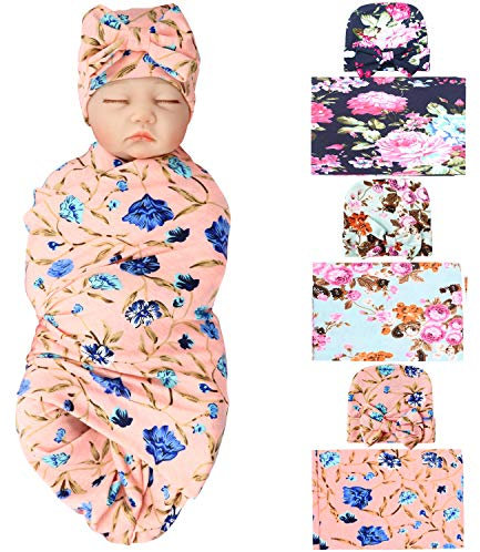 DRESHOW 0-3 Monate Baby Pucksack Decke Pucktuch Baby Für Neugeborene Baby Stirnband Swaddle Pucktücher
