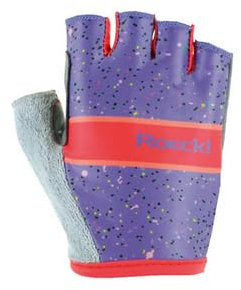 Roeckl Triest Kinder Fahrrad Handschuhe kurz lila/pink 2024: Größe: 5