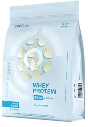 Qnt | Light Digest Whey Protein (500g) | Protéines Minceur | Boisson en poudre - Vanille