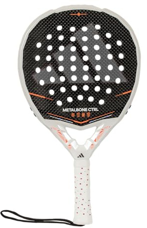 adidas Metalbone Ctrl 2026 - Racchetta da paddle bianco, 500 g