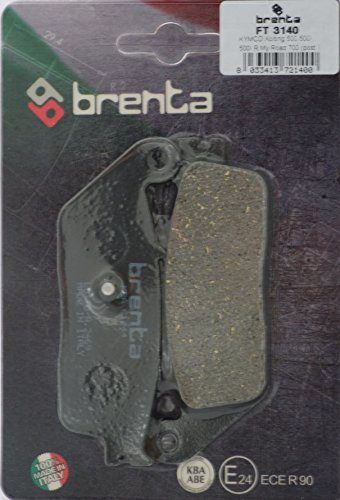 Brenta Pastiglie Freno Organiche Moto per Kymco Xciting 400 I, Xciting 500, My Road 700