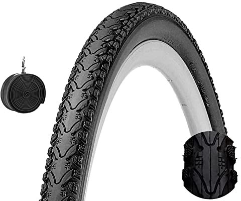 1 Reifen Kenda 700 x 45 + Schlauch 28 x 1 5/8 x 1 3/4 (47-622) Unisex Erwachsene Trekking Fahrrad
