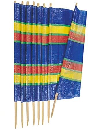 Garden Mile Windschutz mit 8 Stangen, strapazierfähig, 462 x 120 cm, robust, mehrfarbig, für Garten, Strand, Outdoor, Sonnenschutz, Wohnwagen, Urlaub, große Windschutz, Camping-Schutz, Windschutz