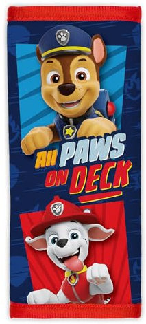 Kinder Sicherheitsgurt Cover, Gurtpolster, Paw Patrol Boys, Blue, Marshall & Chase