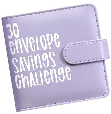 Haushaltsbuch mit Geldumschlägen – Umschlagbinder für die Herausforderung zum Bargeldsparen, Geldumschlagbinder-Sparherausforderung | Wasserdichtes Planerbuch für Geschäftsreisen, Arbeitsbereich, Zuha