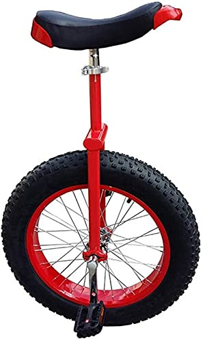 EYRMQWJPC Uniciclo per Allenamento dell'equilibrio Monociclo con Telaio in Acciaio for Adulti e Bambini da 20 a 24 Pollici(20 inch)