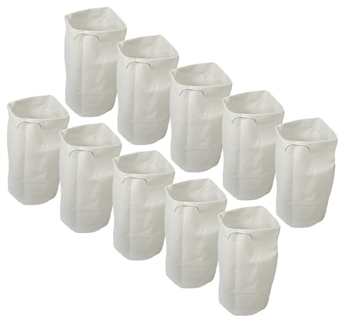 vhbw 10x Filtro reemplaza Güde 55158 para sistema extracción para máquinas para madera