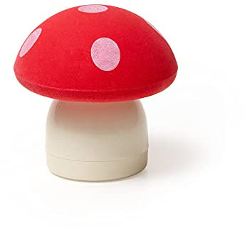 Legami - Gomma con Temperino Magic Mushroom, 0,4x5 cm, Versione Rossa, per Cancellare e Temperare con Precisione, Gomma con Temperino a Forma di Fungo