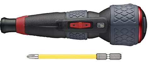 Vessel Tournevis électrique à poignée à bille plus mode de commutation à 3 étapes, 1 foret inclus, boule électrique Plus 220USB-P1