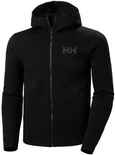 Helly Hansen Hombres Chaqueta HP Ocean FZ 2.0, Negro, S