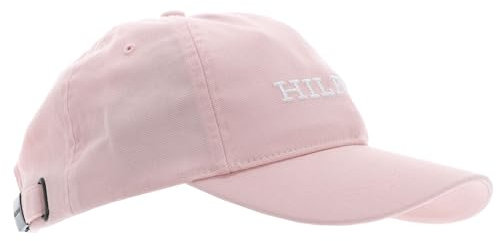TOMMY HILFIGER TH Monotype Soft 6 Panel Cap Pink Crystal