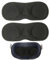 2 PCS Premium Linsenschutzschwamm für Vr-Headsets, Kompatibel mit Meta Quest 3, Quest 2, Oculus Rift S, Valve Index Und Pico 4, Schwarz, Effektiver Schutz Vor Staub und Kratzern, Einfach zu Reinigen