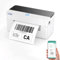 vretti Bluetooth Etikettendrucker, 4x6 Versandetikettendrucker mit Thermotechnik, kompatibel mit Amazon, Shopify, Ebay, DHL, UPS, FedEx - USB und Bluetooth Verbindung