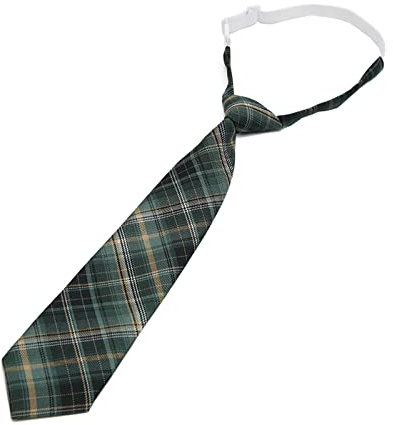 YFAFA Lazy Ties Damen-Krawatte, Uniform, Schule, Studenten, Krawatte für Jungen, Mädchen, japanische Cosplay-Halsbekleidung