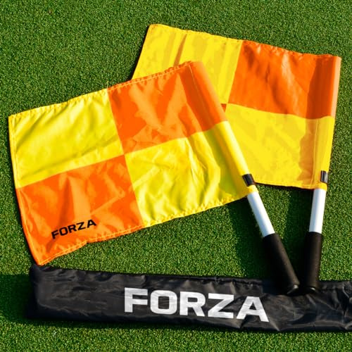 FORZA UEFA Linesman Flags - Pair of Quality Linesman Flags To Bring Your Soccer Club To The Top Of The League!
