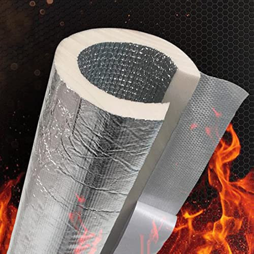 muRzAnsi Isolation Tuyaux Chauffage,Manchon d'isolation pour Tube climatisation,Tube en Mousse Étanche,Tube en Mousse de polyéthylène,Tuyau Isolation en Ignifuge Antigel,15/20mm D'épaisseur