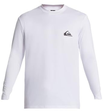 Quiksilver Everyday Surf - Langärmliges Surf-T-Shirt mit UPF 50 für Männer Weiß