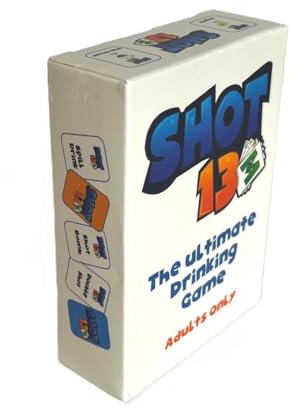 Shot 13 – A vibrant and hilarious twist on classic card based drinking games that combines mischief with simple strategy. Always drink responsibly!