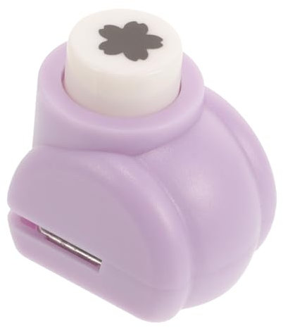 Lurrose Prägegerät Locher für Ordner Locherschneider Kreislocher Formlocher Pfotenlocher Zubehör aus Papier Papierstanzer Schlagloch Blütenblatt Außerirdischer Drucker Kind Metallkern