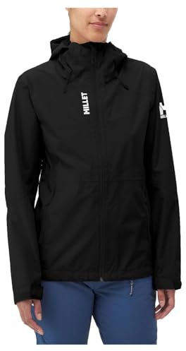 MILLET - Fitz Roy GTX JKT M - Veste Hardshell Femme - Membrane Gore-Tex Imperméable - Approche, Randonnée, Trekking, Lifestyle, Noir, XXL