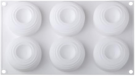 Generisk silikonbakform, cupcake-form – återanvändbar nonstick bakform med enkel tömning för tårta dessert bakverk