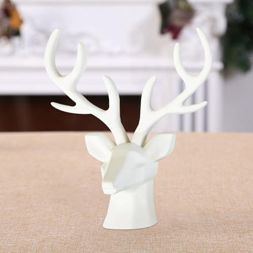 Hjort hartsform, hjort silikonform, jul hjort gipsform – silikon 3D silikonformar djur söta epoxihartsformar, silikonformar hjort epoxiformar för fondant, glass, choklad