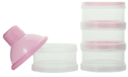 Conteneur De Préparation Pour Bébé, Sac De Voyage Pour | Porte-bébé - Alimentation Liquide En Poudre Empilable Portable À 5 Couches
