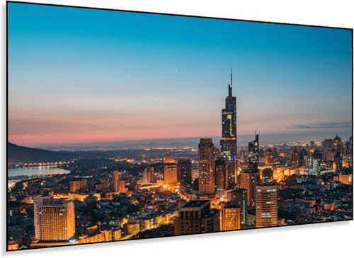 Pantalla de Proyección con Marco Fijo de 72 Pulgadas, 16:9, 8K/4K Ultra HD, 3D, para Cine en Casa,Oficina,Películas y Vídeos en Interiores