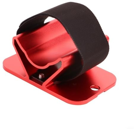 Supporto per ruota posteriore per bicicletta in lega di alluminio fresato CNC anodizzato con cinghie regolabili per portapacchi portapacchi portabagagli trasporto sicuro durante viaggi campeggio nero