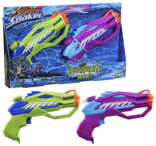 Super Soaker Dinosquad F84365L0 Leksakspistol, Flerfärgad, Från 6 år