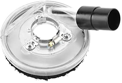 Absaughaube Winkelschleifer,Absaughaube Winkelschleifer 125Mm,Staubschutzhaube Für Betonschleifer 80 125 Mm Klare Vakuum-Staubschutzhaube Trockenschleifabdeckung Für